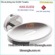 Dĩa xà phòng inox 304 Tovashu KAG-SU232