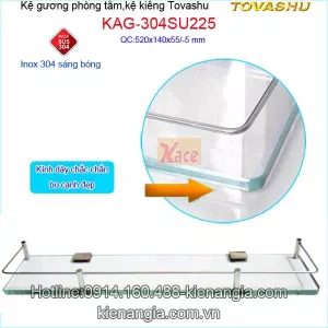 Kệ gương phòng tắm Tovashu KAG-SU225