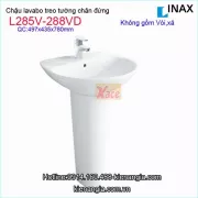 Lavabo treo tường có chân đứng INAX L285V-L288VD