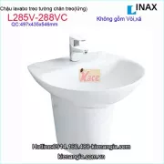 Lavabo treo tường có chân treo INAX L285V-L288VC