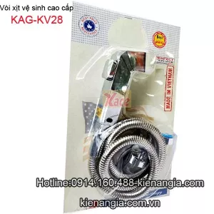 Vòi vệ sinh cao cấp vuông KAG-KV28