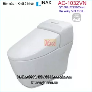 Bệt két liền,bồn cầu liền khối Inax INAX-AC-1032VN