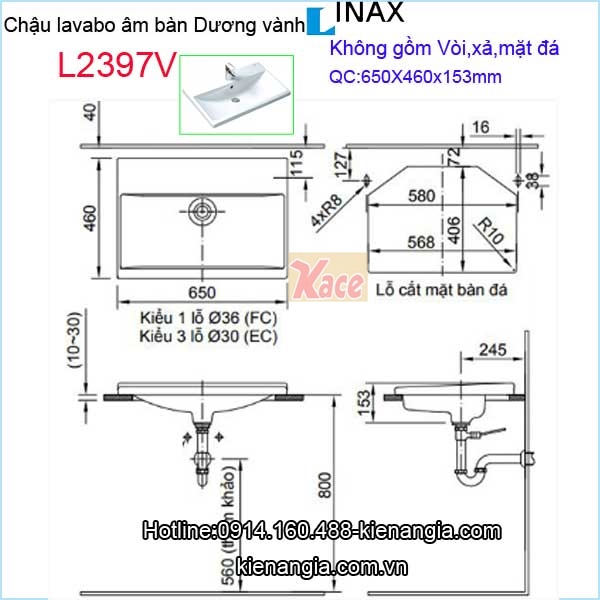 Chau-lavabo-chu-nhat-am-ban-duong-vanh-Inax-L2397V-1