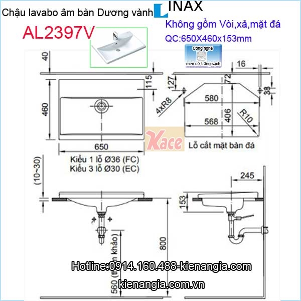 Chau-lavabo-chu-nhat-am-ban-duong-vanh-Inax-Aqua-ceramic-AL2397V-1