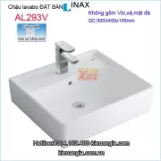 Chậu lavabo đặt bàn Aqua ceramic Inax AL293V