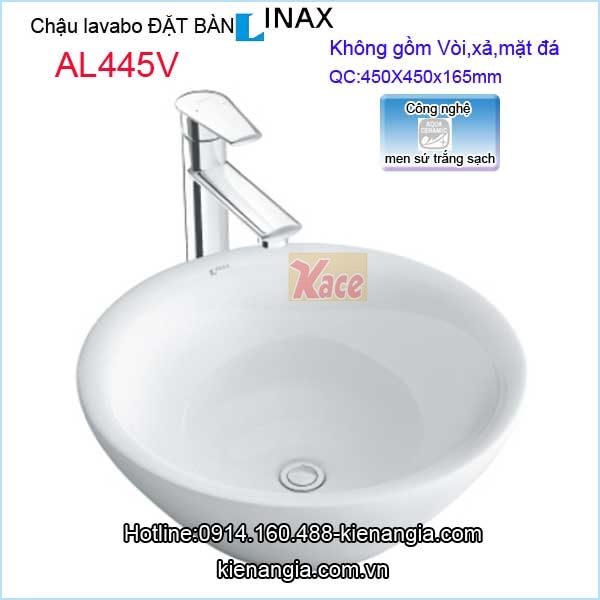 Chau-lavabo-dat-ban-Inax-AQUA-CERAMIC-AL445V