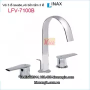 Vòi lavabo 3 lỗ Inax,vòi bồn tắm Inax LFV-7100B