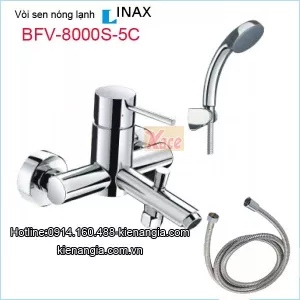 Vòi sen tắm nóng lạnh Inax-BFV-8000S-5C