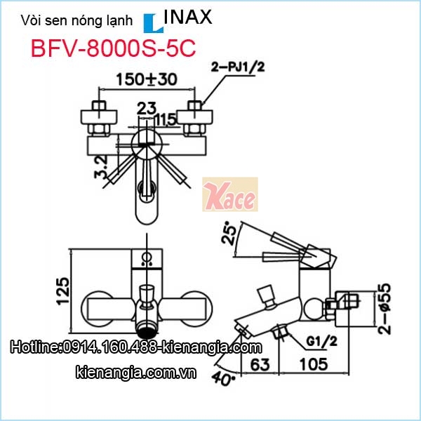 Voi-sen-nong-lanh-Inax-BFV8000S-5C-1