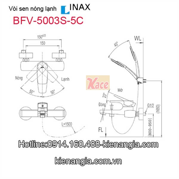 Voi-sen-nong-lanh-Inax-BFV-5003S-5C-1