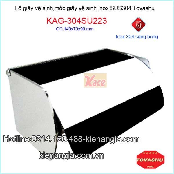 KAG-SU223-Lo-giay-moc-giay-ve-sinh-inox-304-Tovashu-KAG-SU223