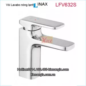 Vòi chậu lavabo nóng lạnh Inax LFV-632S