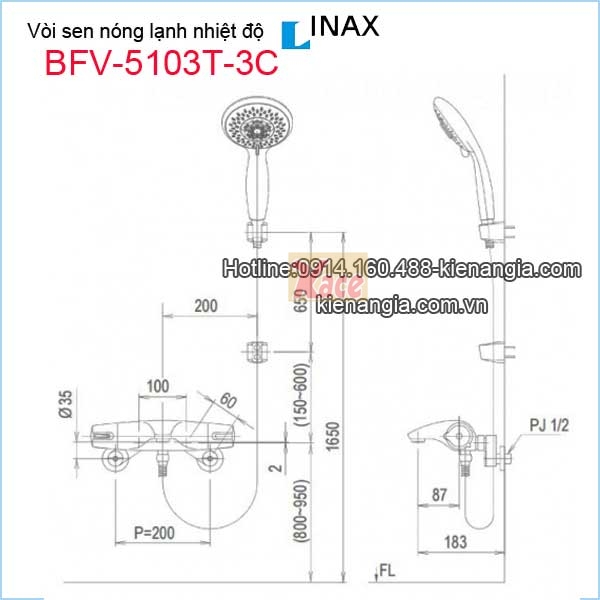 Voi-sen-nong-lanh-nhiet-do-Inax-BFV-5103T-3C-1