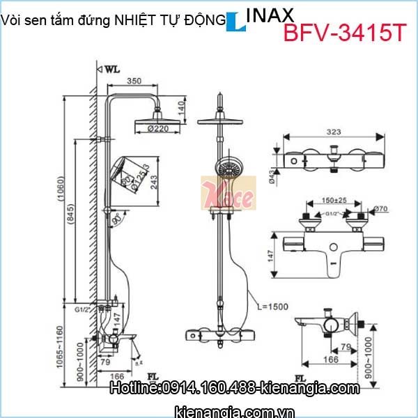 Voi-sen-tam-dung-nong-lanh-sen-cay-nhiet-do-tu-dong-Inax-BFV-3415T-1