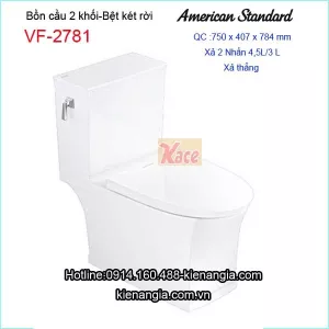 Bồn cầu 2 khối American Standard-VF-2781