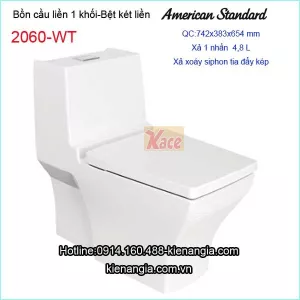 Bồn cầu 1 khối American Srandard 2060-WT