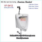 Bệ tiểu ,Bồn tiểu nam treo tường  American VF0412
