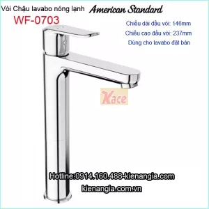 Vòi chậu đặt bàn,vòi lavabo cao American Standard  WF-0703