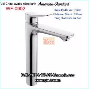 Vòi chậu đặt bàn,vòi lavabo cao American Standard  WF-0902