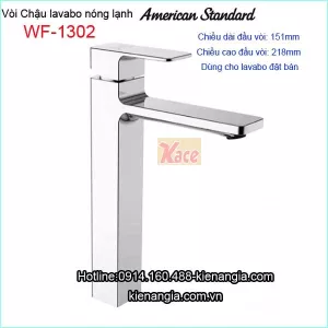 Vòi chậu đặt bàn,vòi lavabo cao American Standard  WF-1302