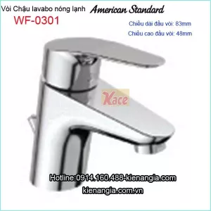 Vòi chậu lavabo nóng lạnh American Standard WF-0301