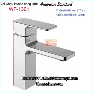 Vòi chậu lavabo nóng lạnh American Standard WF-1301