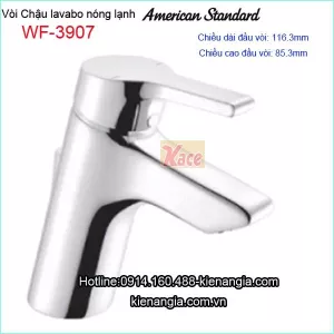 Vòi chậu lavabo nóng lạnh American Standard WF-3907