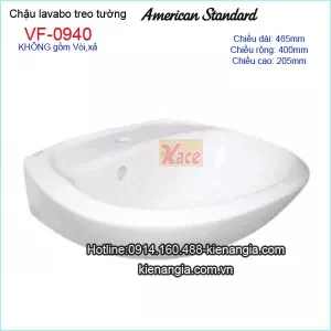 Lavabo treo tường AMERICAN VF0940