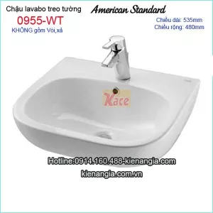 Chậu lavabo treo tường American VF-0955
