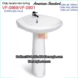 Lavabo và chân đứng AMERICAN VF0969/VF0901