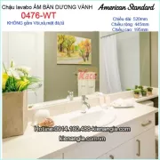 Lavabo âm bàn dương vành AMERICAN WF-0476