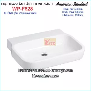 Lavabo âm bàn dương vành American Standard  WP-F628