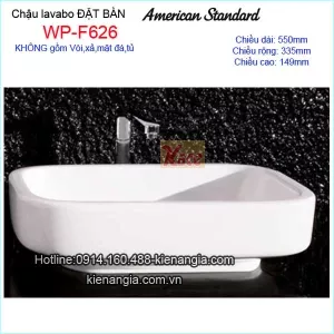 Lavabo đặt bàn AMERICAN WP-F626