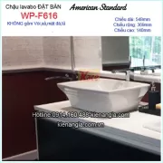 Chậu lavabo đặt bàn American Standard WP-F616