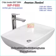 Chậu lavabo đặt bàn American Standard WP-F650