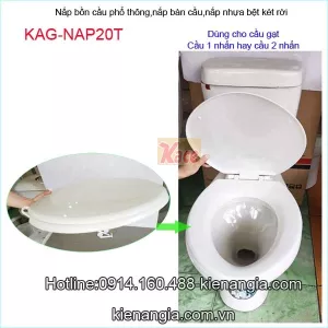 Nắp bồn cầu phổ thông KAG-NAP20T