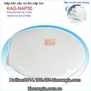 Nắp bồn cầu rơi êm KAG-NAP30