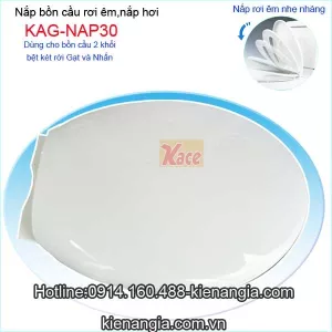 Nắp bồn cầu rơi êm KAG-NAP30