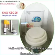 Bộ xả Gạt bồn cầu trẻ em Dolacera,Thiên Thanh KAG-XBC08