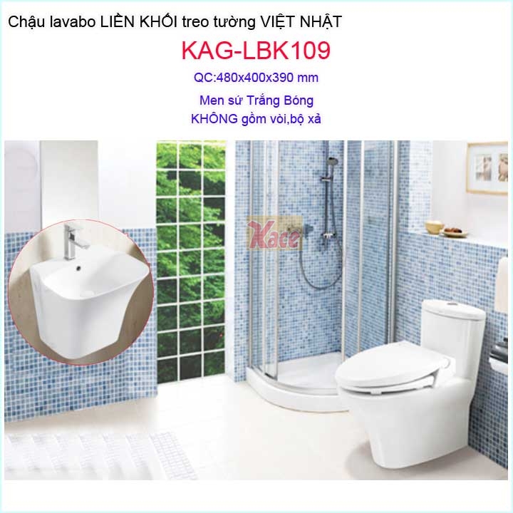 LAVABO LIỀN KHỐI CAO CẤP ĐA MÀU