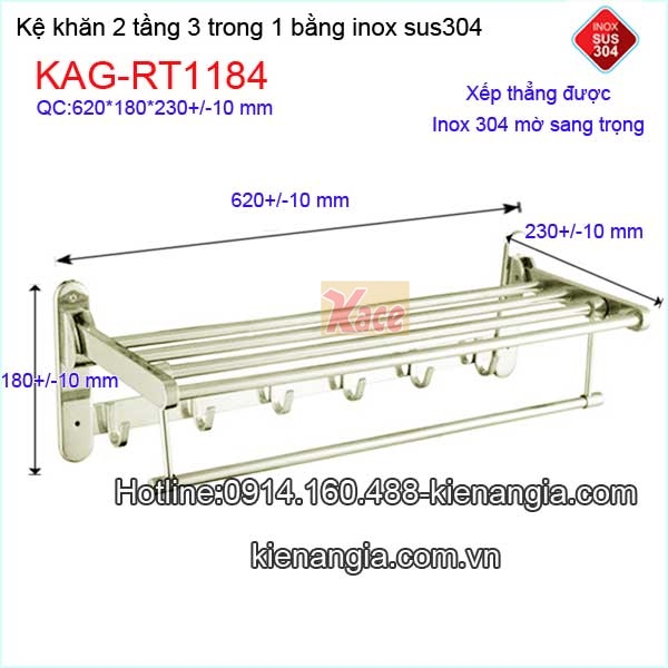 KAG-RT1184-Ke-mang-khan-2-tang-moc-da-nang-xep-inox-304-KAG-RT1184-TSKT