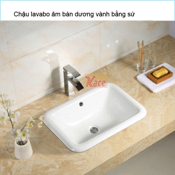 CHẬU LAVABO ÂM BÀN GIÁ RẺ