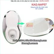 Nắp hơi,nắp bệ ngồi cho bồn cần Inax,American KAG-NAP57