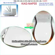 Nắp rơi êm cho bồn cầu 1 khối TOTO KAG-NAP55