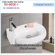 Lavabo góc  treo tường Việt Nhật IM-6606-1
