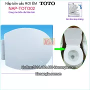 Nắp rơi êm bồn cầu thân tròn TOTO chính hãng NAP-TOTO02