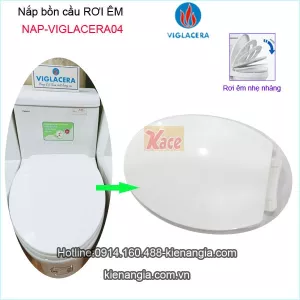 Nắp bồn cầu liền 1 khối Viglacera chính hãng KAG-NAPVIGLACERA04