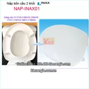 Nắp bồn cầu INAX chính hãng NAP-INAX01