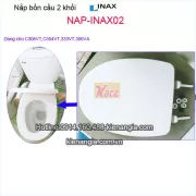 Nắp bồn cầu INAX chính hãng NAP-INAX02
