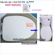 Nắp rơi êm bồn cầu Inax chính hãng KAG-NAPINAX04